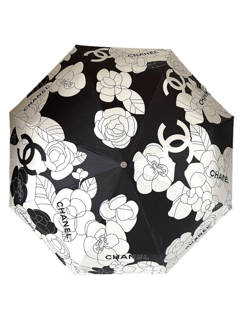 New CC Umbrella Camillia Flowers w/ Box